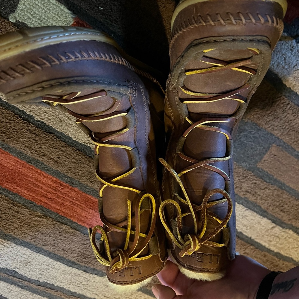 Vintage L.L Bean Wicked Good Lodge Boots size eight gorgeous condition. Look new - Picture 8 of 9